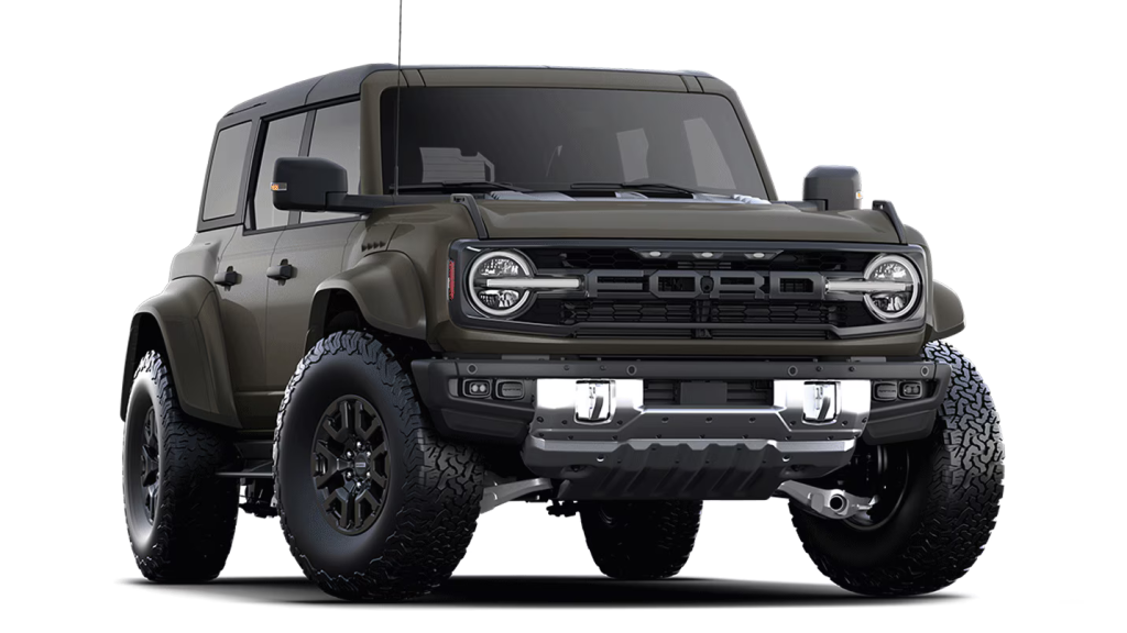Green 2025 Ford Bronco Raptor