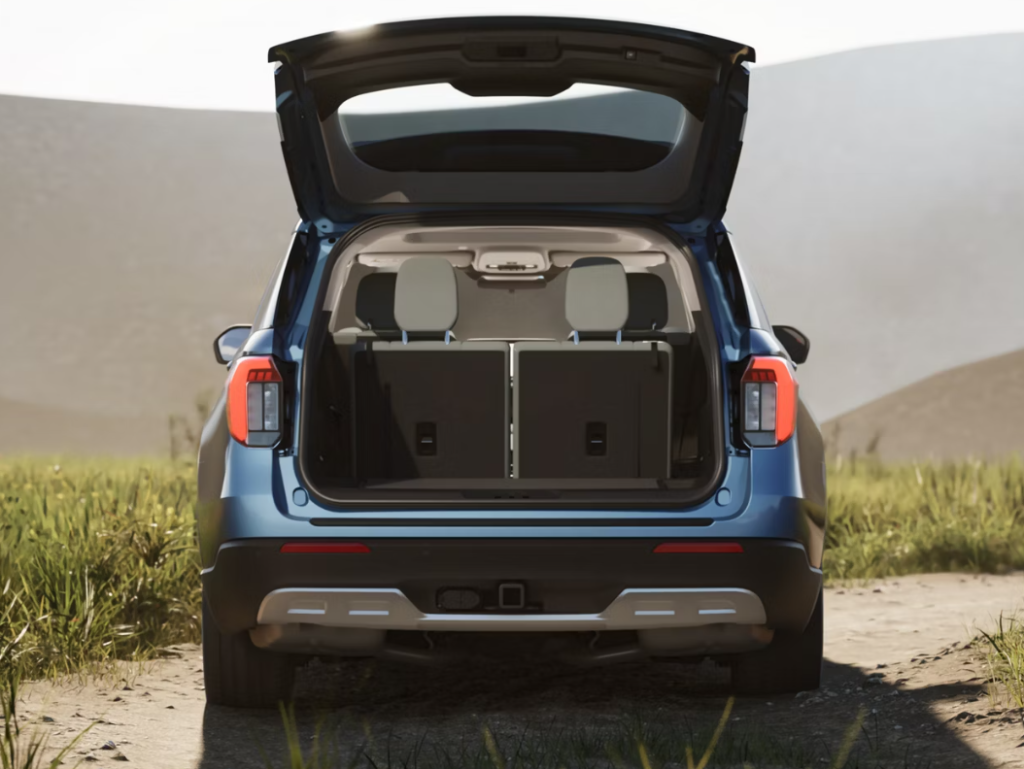 2026 Ford Explorer cargo space