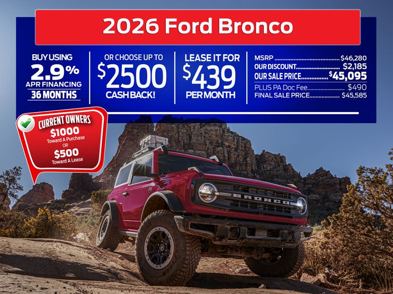 2026 Ford Bronco
