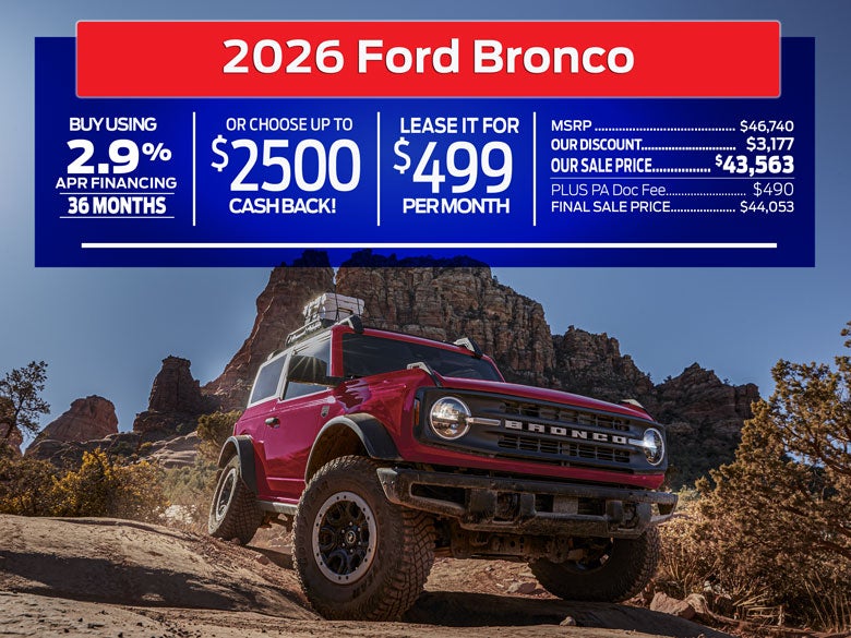 2026 Ford Bronco