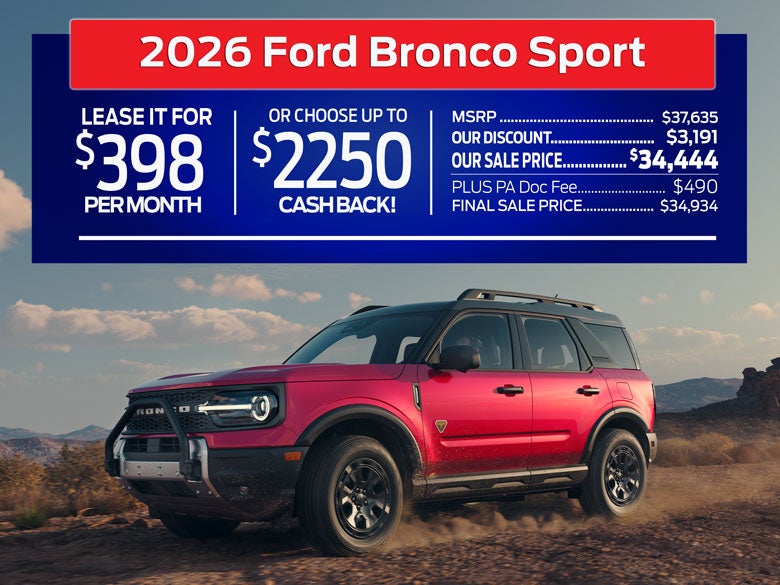 2026 Ford Bronco Sport